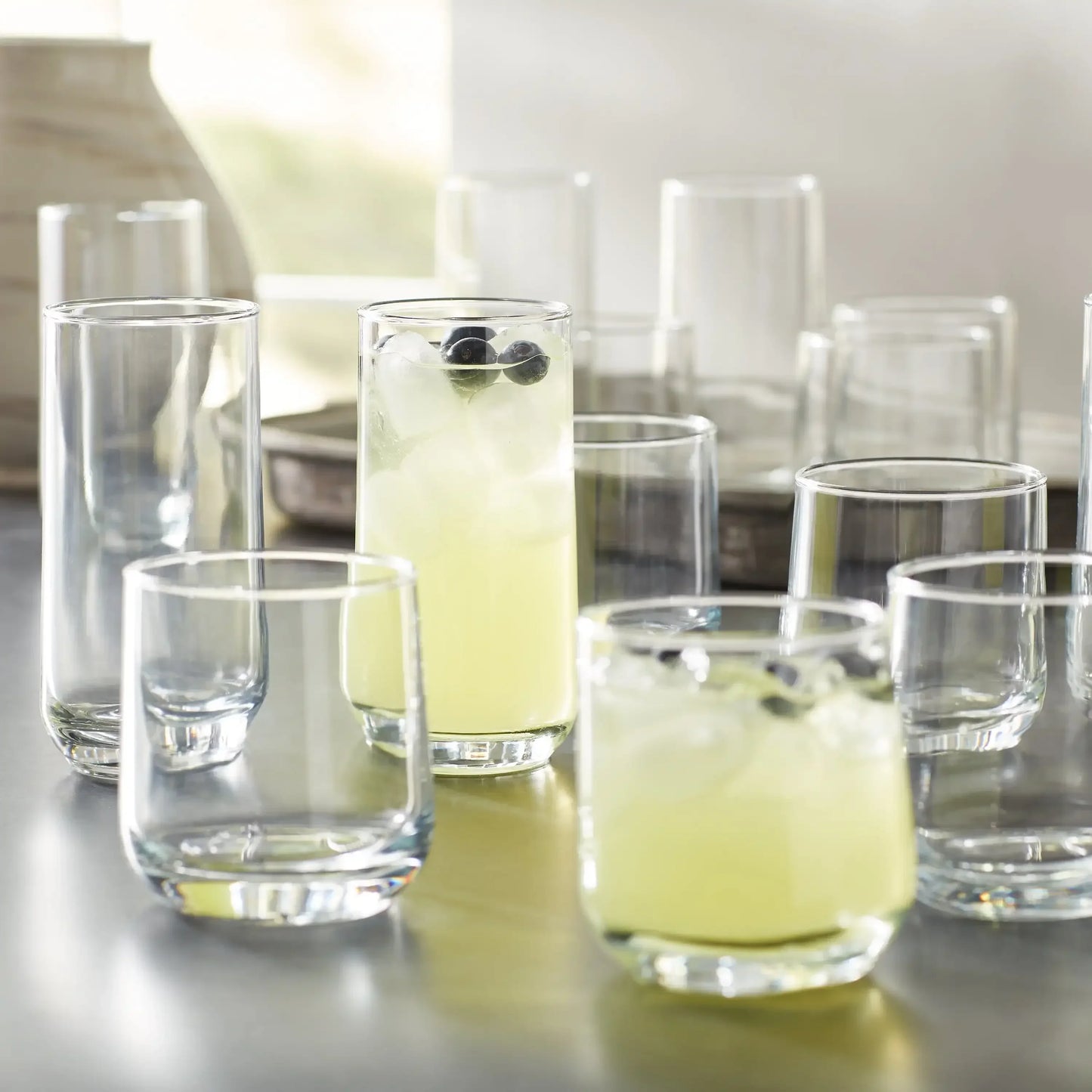 Josie Mixed Size Drinking Glasses - Elevate Your Glassware Collection!