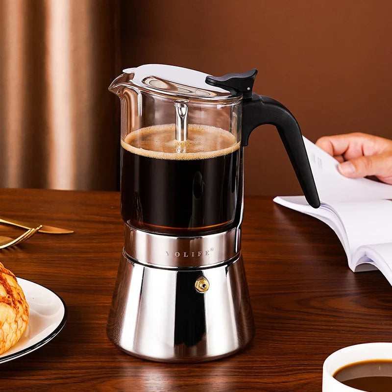 Elevate Your Coffee Ritual with the Household Moka Pot