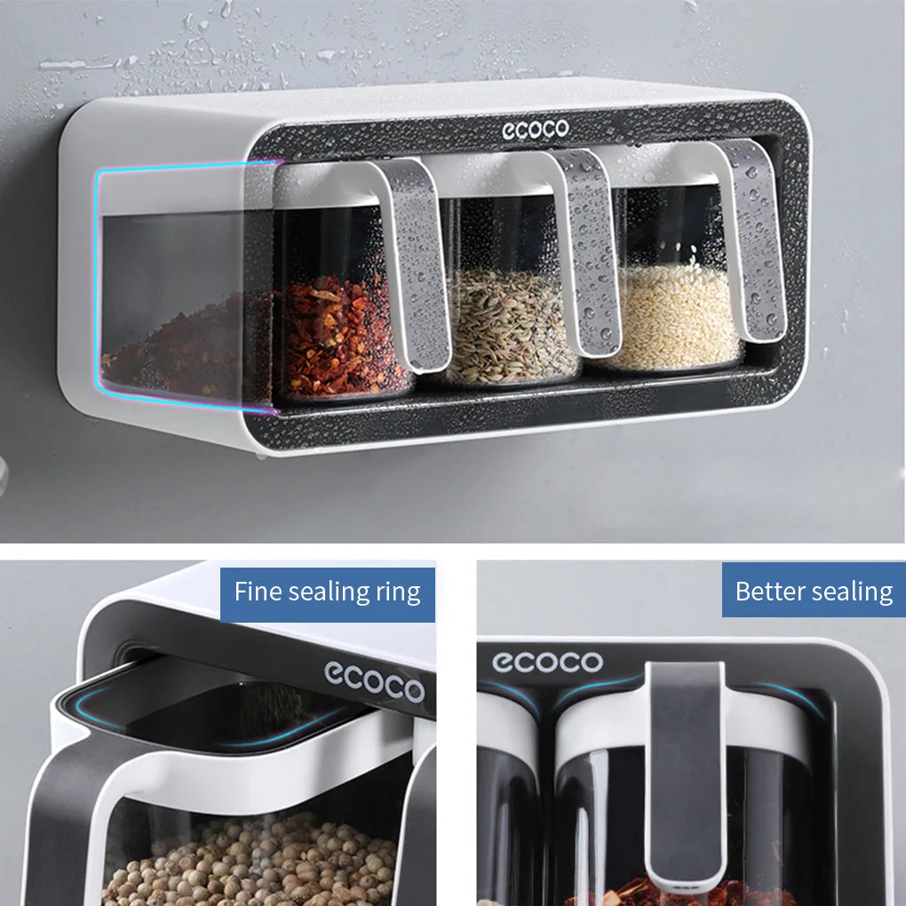 SpiceMaster™ Wall-Mounted Seasoning Organizer