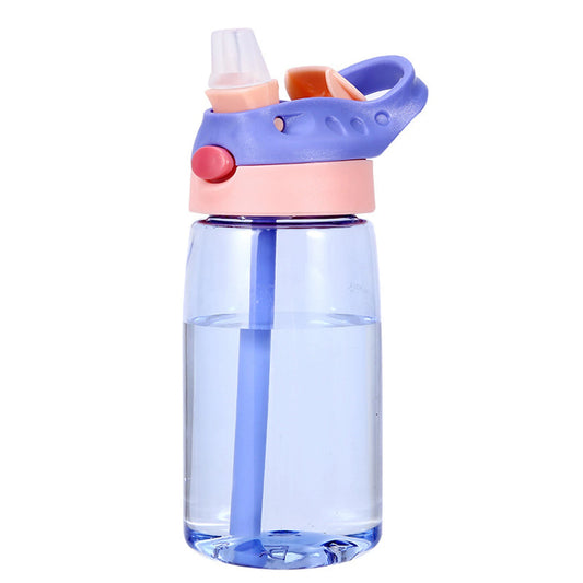 480ml Kids Water Bottle with Flexible Handle