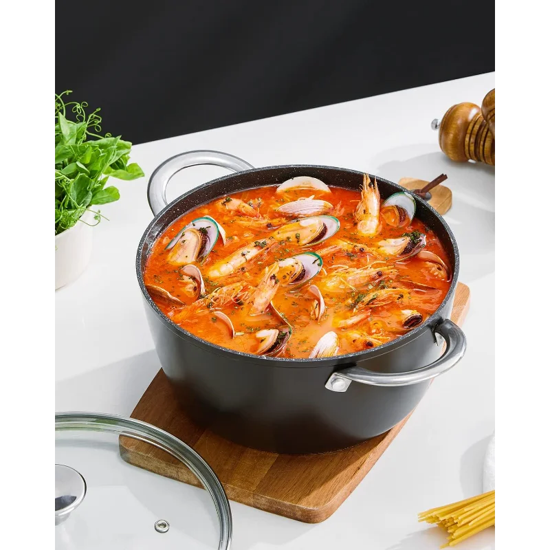 Premium Induction-Ready Nonstick Cookware Set