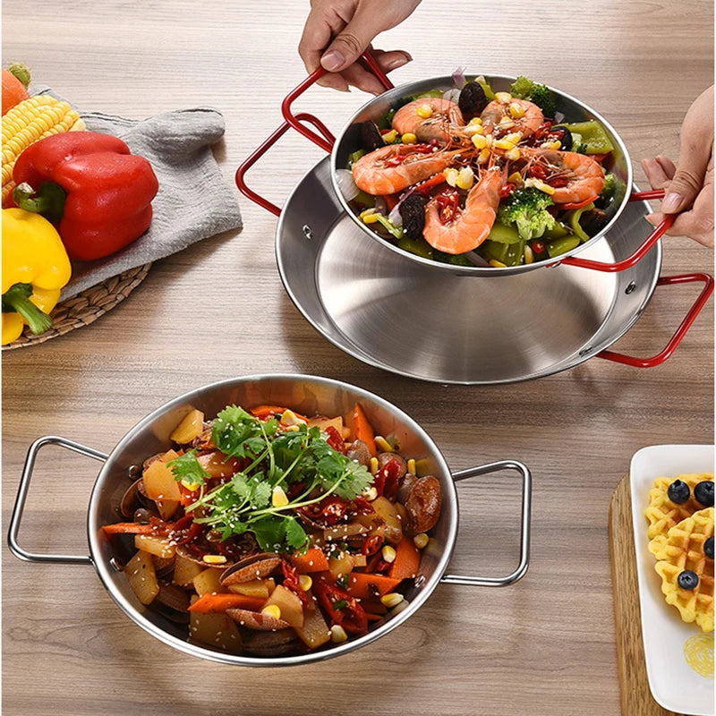 Stainless Steel Nonstick Paella Pan