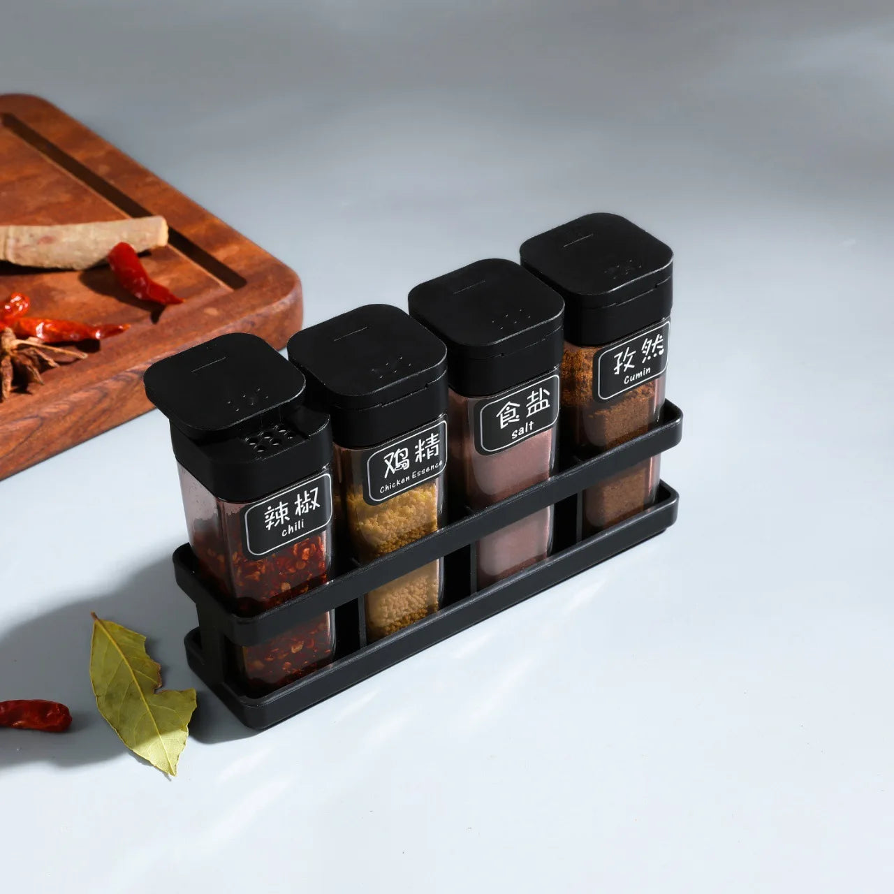 CrystalFlavor™ Seasoning Bottle Set