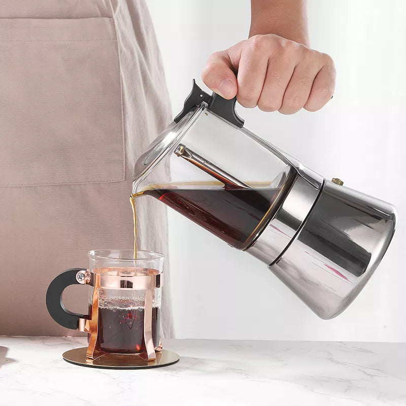 Elevate Your Coffee Ritual with the Household Moka Pot