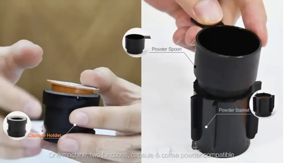 Experience Espresso Anytime, Anywhere with the hebronfan Portable Mini Espresso Maker