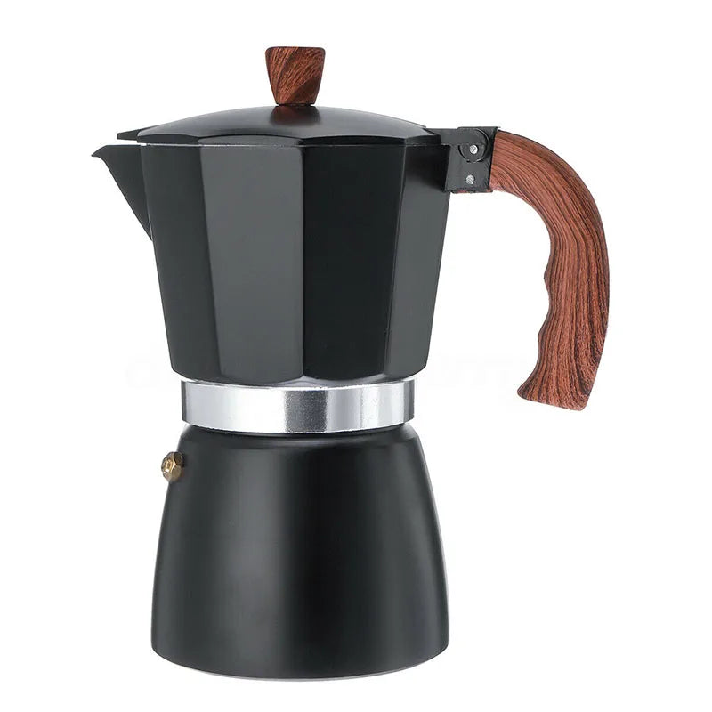 300ml Italian Espresso Stove Top Coffee Maker - Elevate Your Coffee Experience!