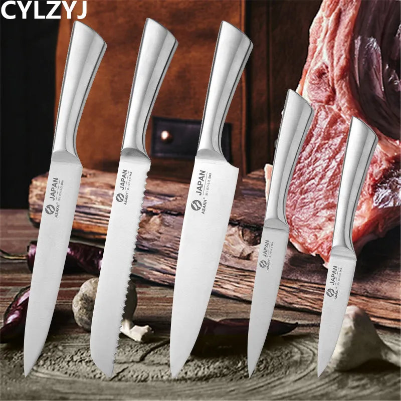 PrecisionCut Stainless Steel Chef's Collection