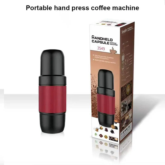 Experience Espresso Anytime, Anywhere with the hebronfan Portable Mini Espresso Maker