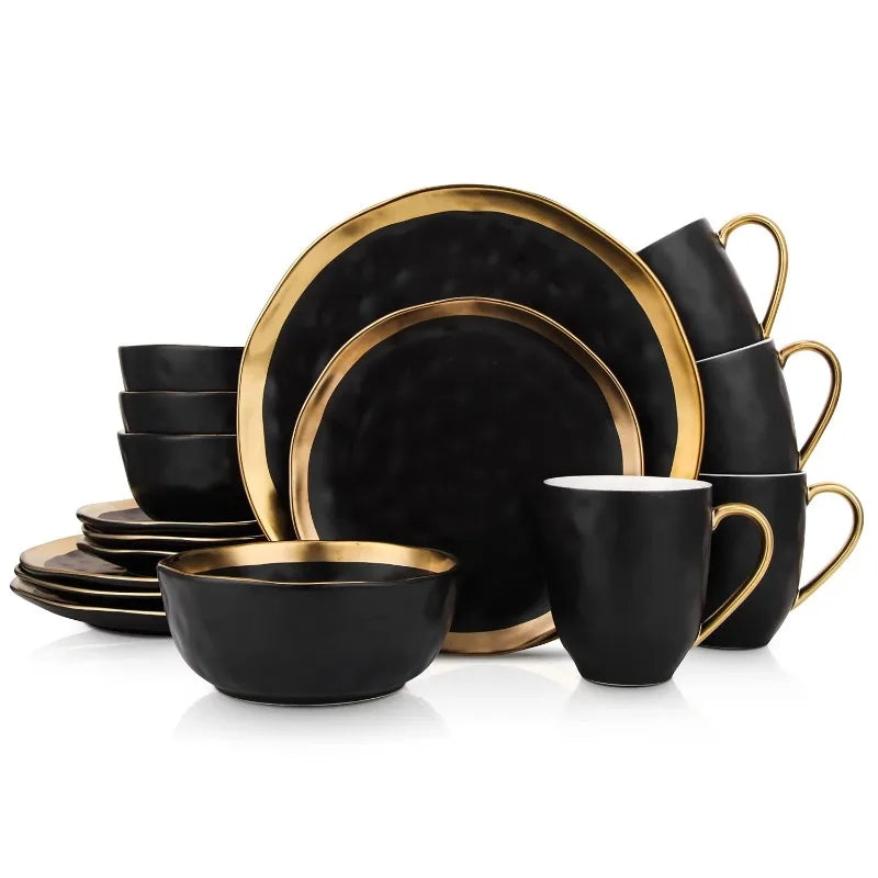 Indulge in Elegance with the oein Modern Porcelain Dish Set