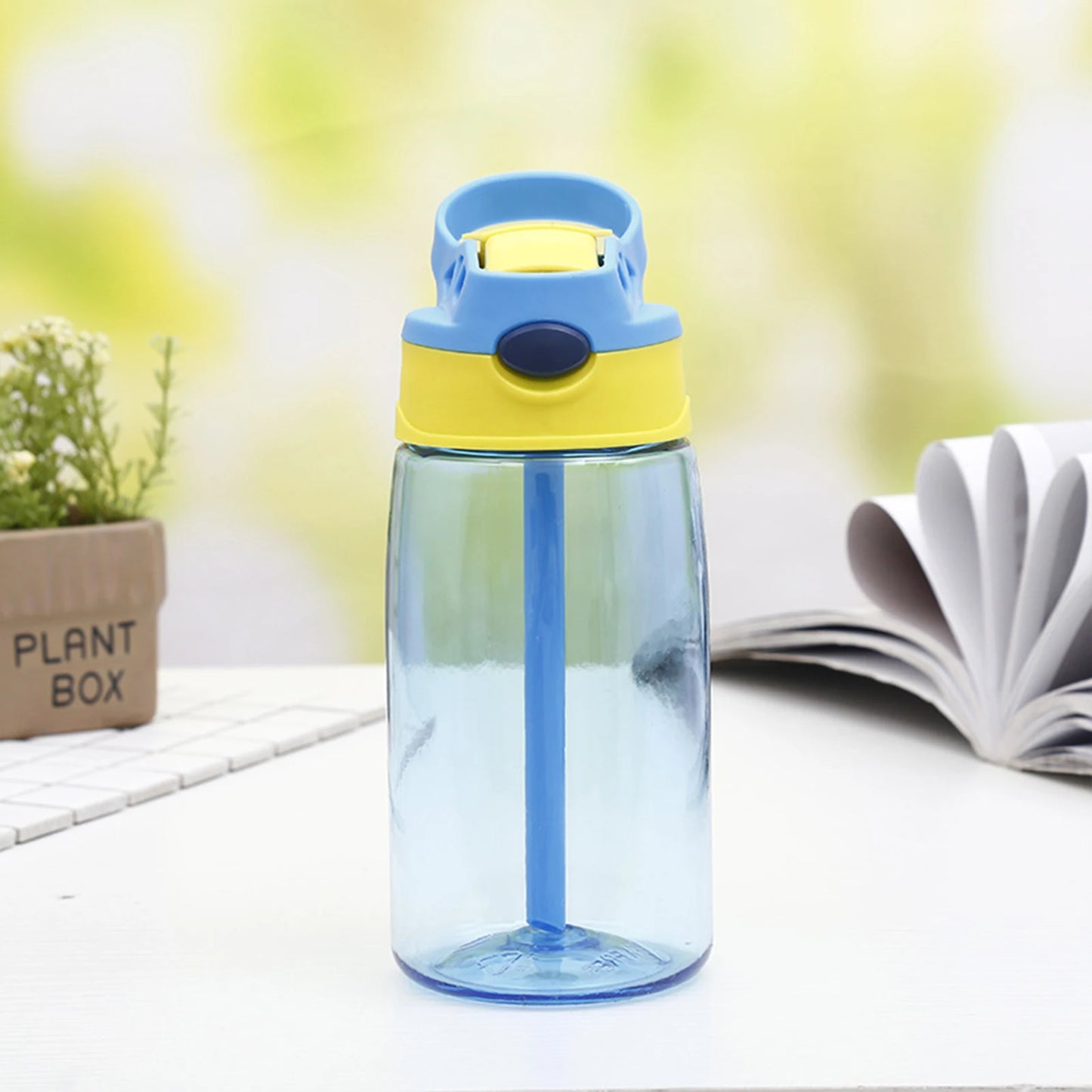 480ml Kids Water Bottle with Flexible Handle