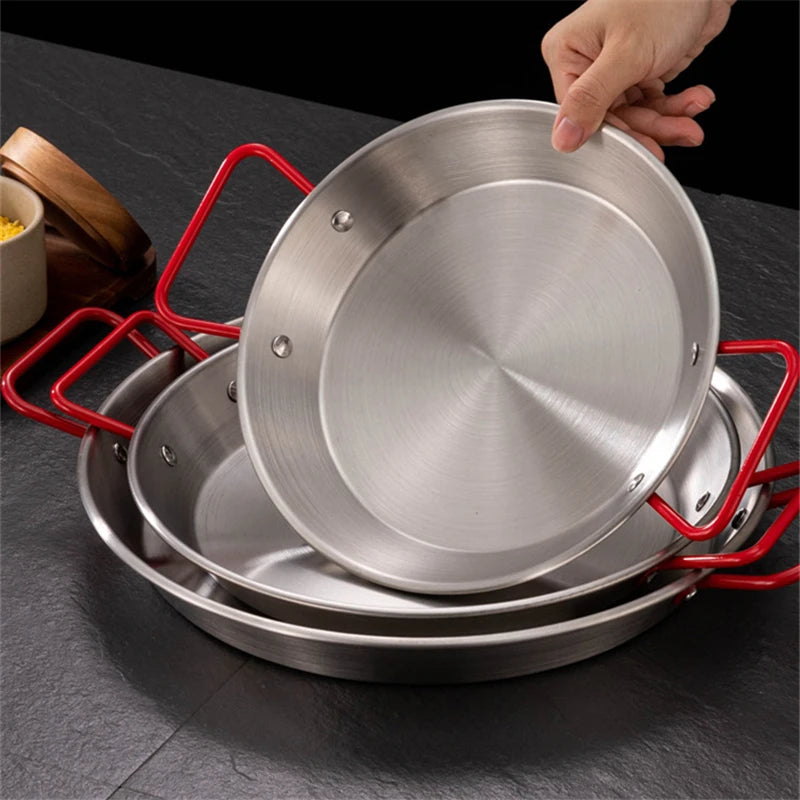 28cm Spanish Paella Pan with Ergonomic Handle