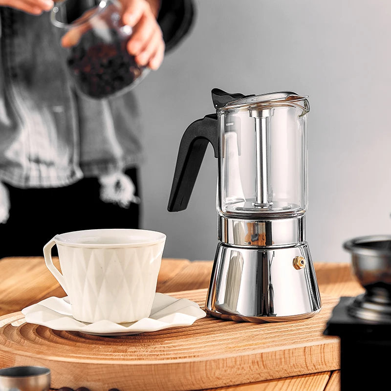 Elevate Your Coffee Ritual with the Household Moka Pot