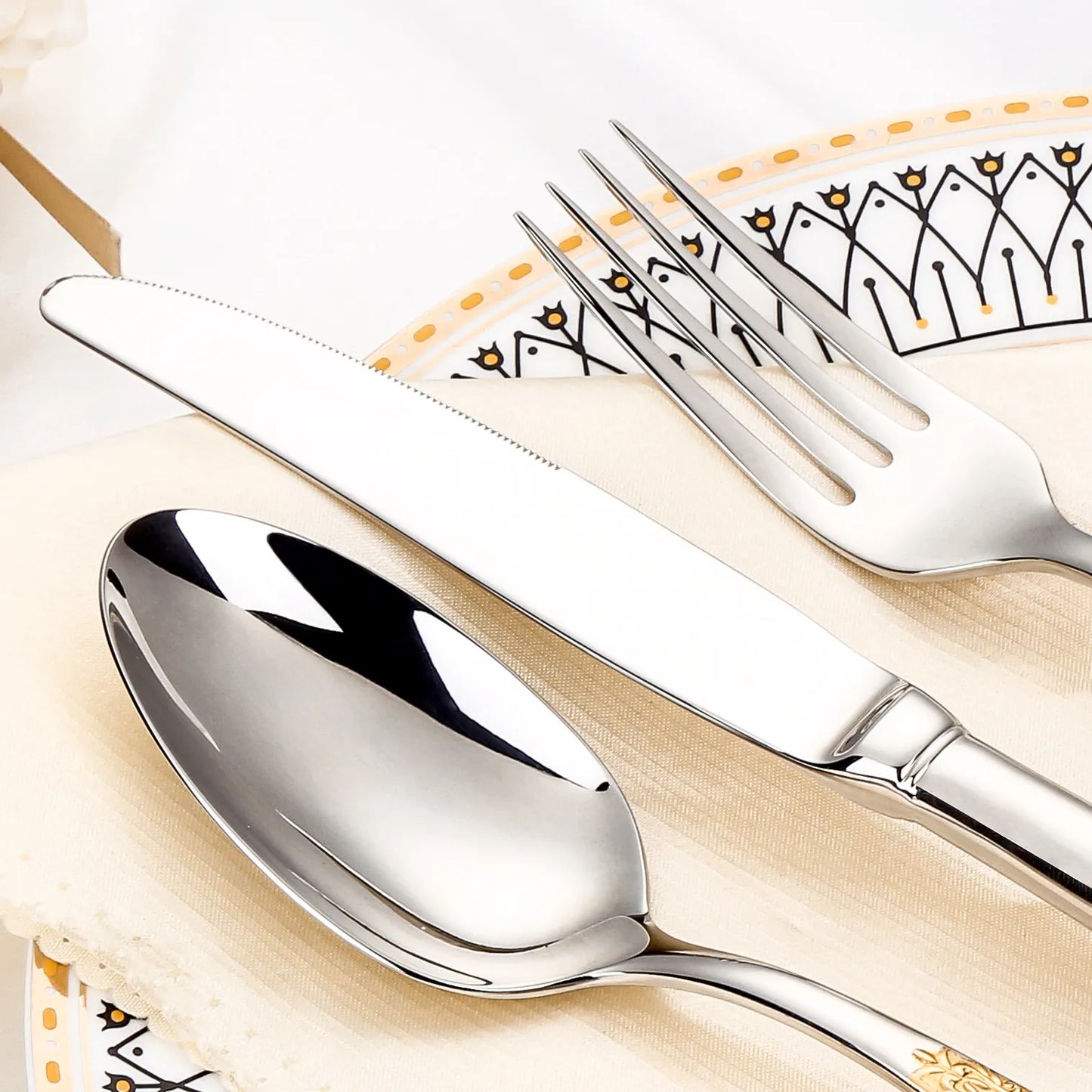 1085 Stainless Steel Flatware Set