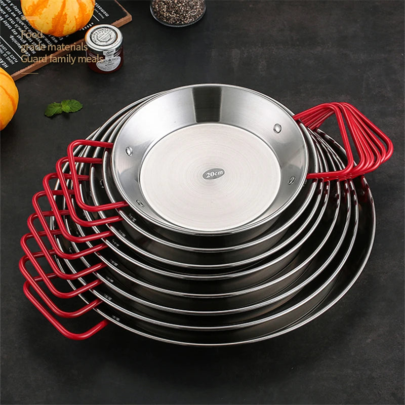 28cm Spanish Paella Pan with Ergonomic Handle