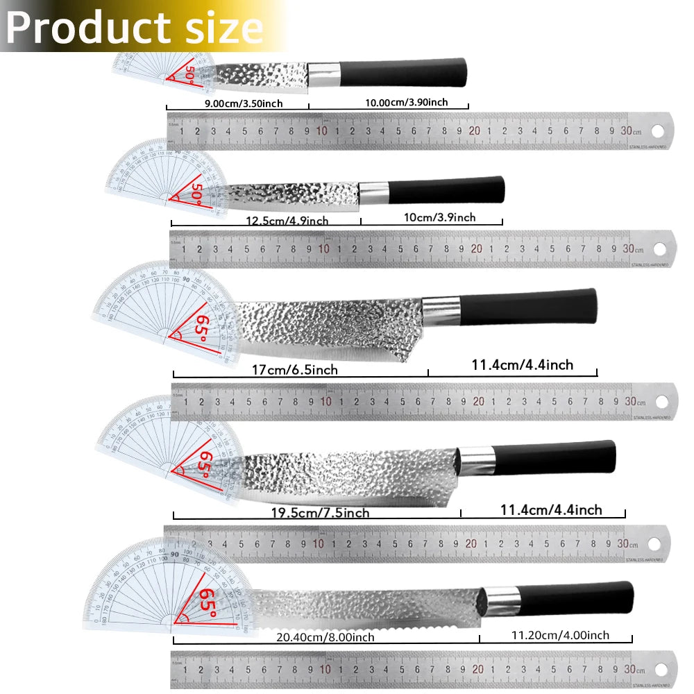 PrecisionCraft 6-Piece Chef Knife Set