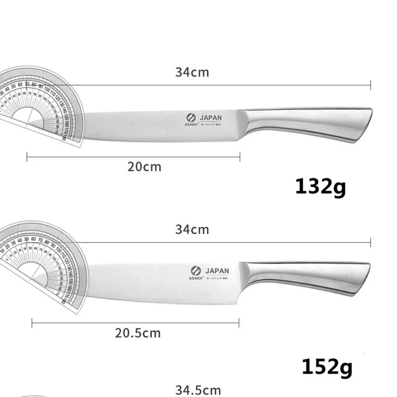 PrecisionCut Stainless Steel Chef's Collection