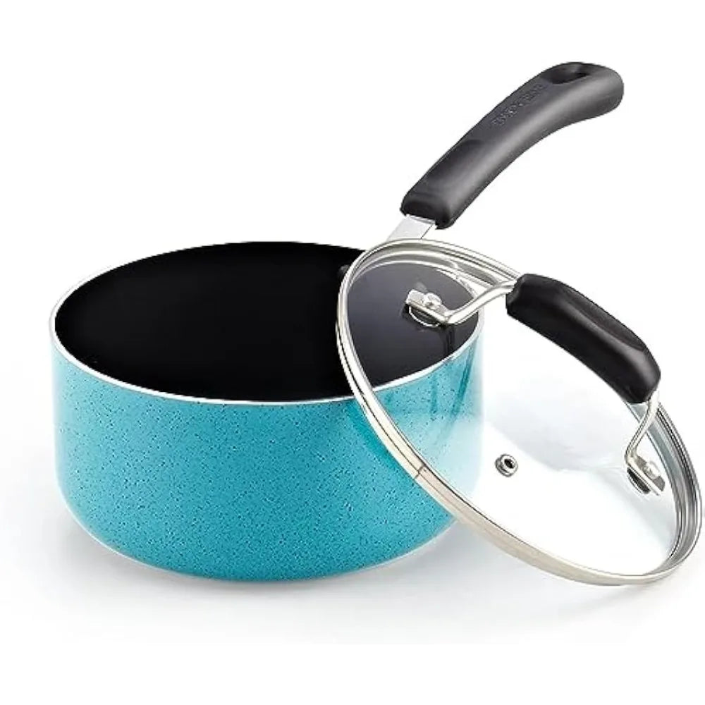 Induction-Ready Cookware Ensemble in Elegant Tea